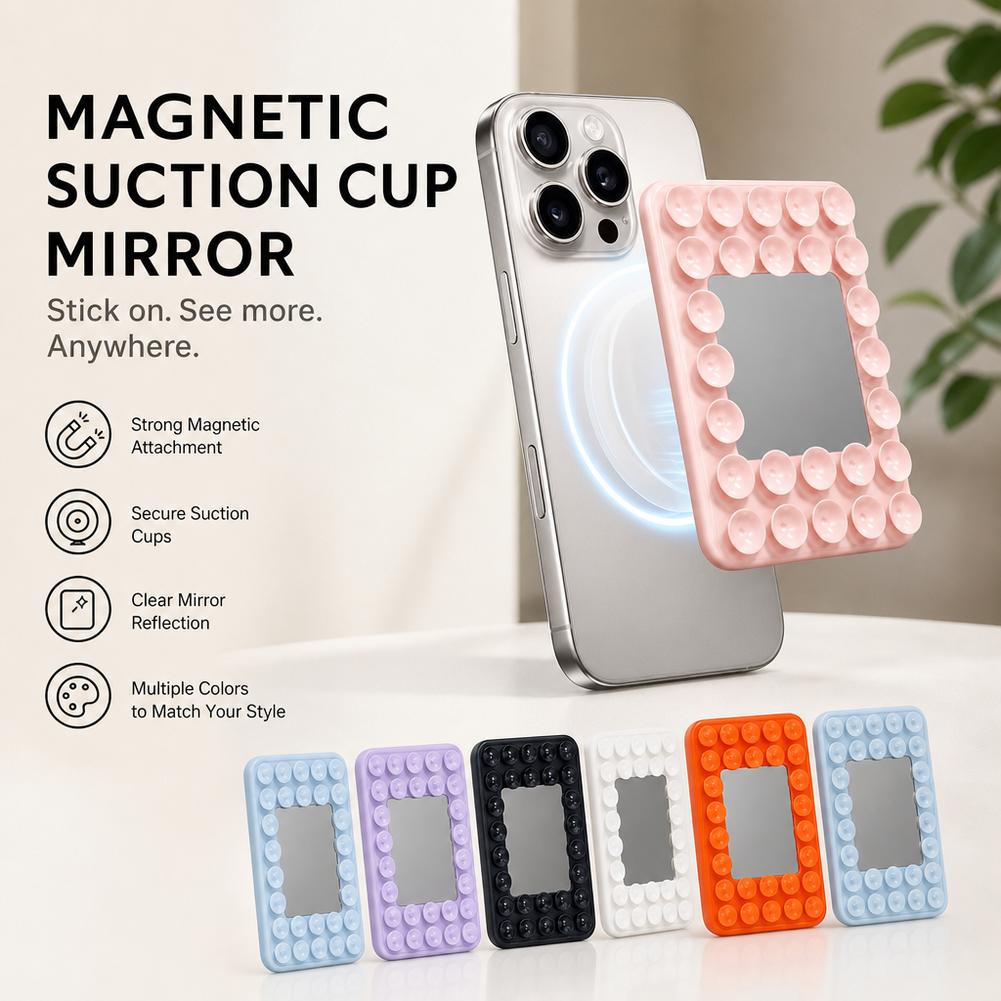 자석식 흡착컵 휴대폰 거치대(거울 포함) - MagSa - Phone Stands 리뷰 및 가격