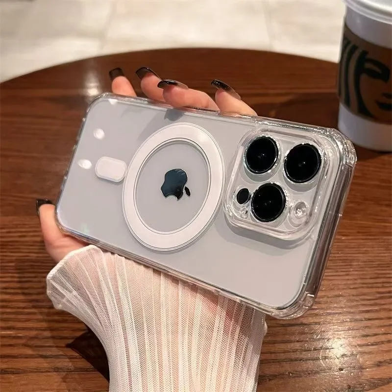 맥세이프 무선 충전 마그네틱 폰 케이스 (아이폰 16, - Clear Shockproof Bumper Case 리뷰 및 가격