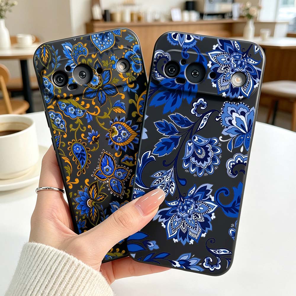 빈티지 디자인 플로럴 패턴 실리콘 커버 (구글 픽셀 6 - Vintage Floral Pattern Soft Case 리뷰 및 가격