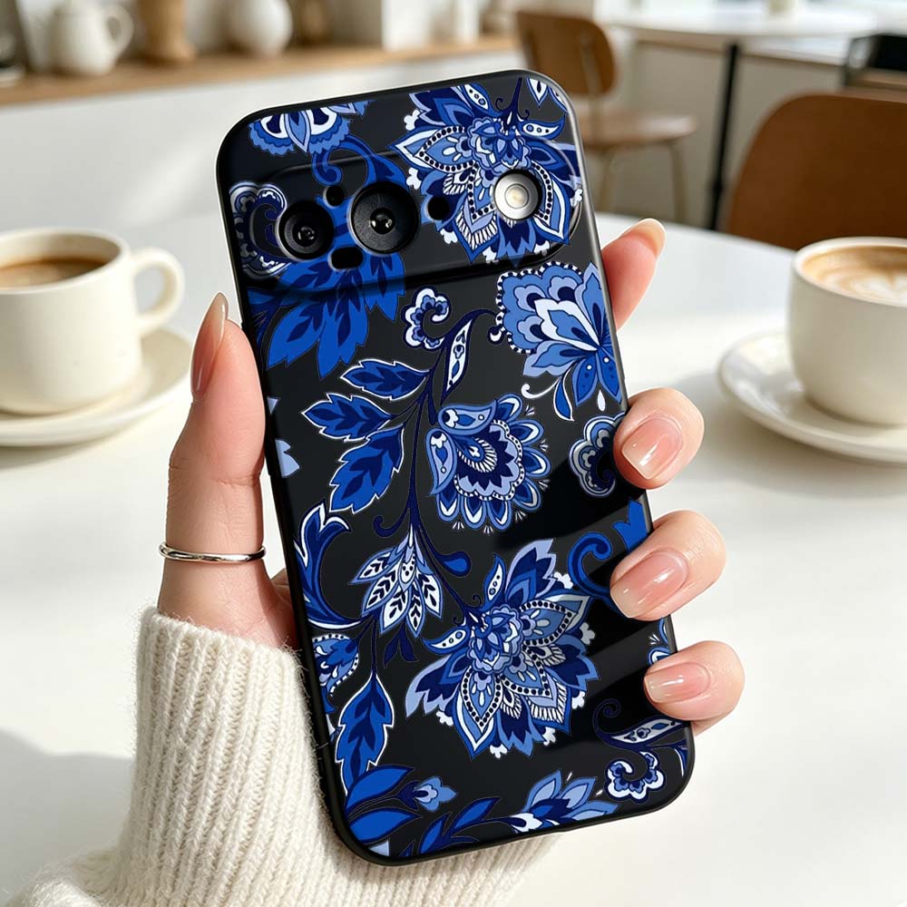 빈티지 디자인 플로럴 패턴 실리콘 커버 (구글 픽셀 6 - Vintage Floral Pattern Soft Case 리뷰 및 가격