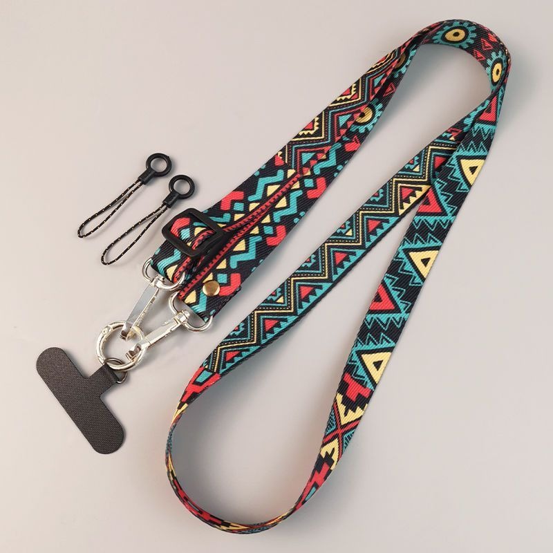 귀여운 에스닉 스타일 휴대폰 랜야드, 크로스바디 스트랩 - Crossbody Lanyard Neck Strap Case 리뷰 및 가격
