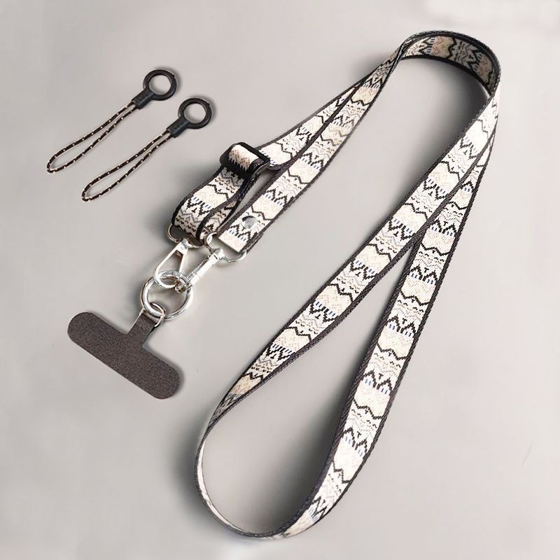귀여운 에스닉 스타일 휴대폰 랜야드, 크로스바디 스트랩 - Crossbody Lanyard Neck Strap Case 리뷰 및 가격