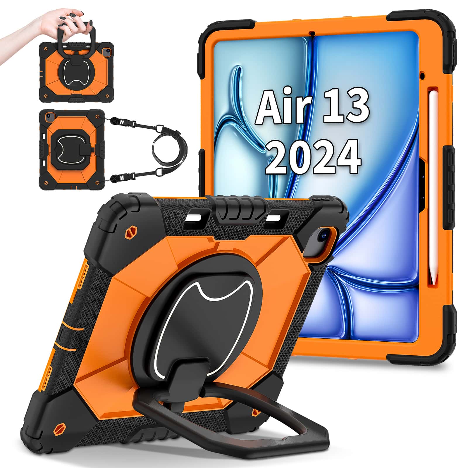 아이패드 프로 13 M5 에어 13 M4 M3 M2 케 - Heavy Duty 360 Full Body Protective Case 리뷰 및 가격