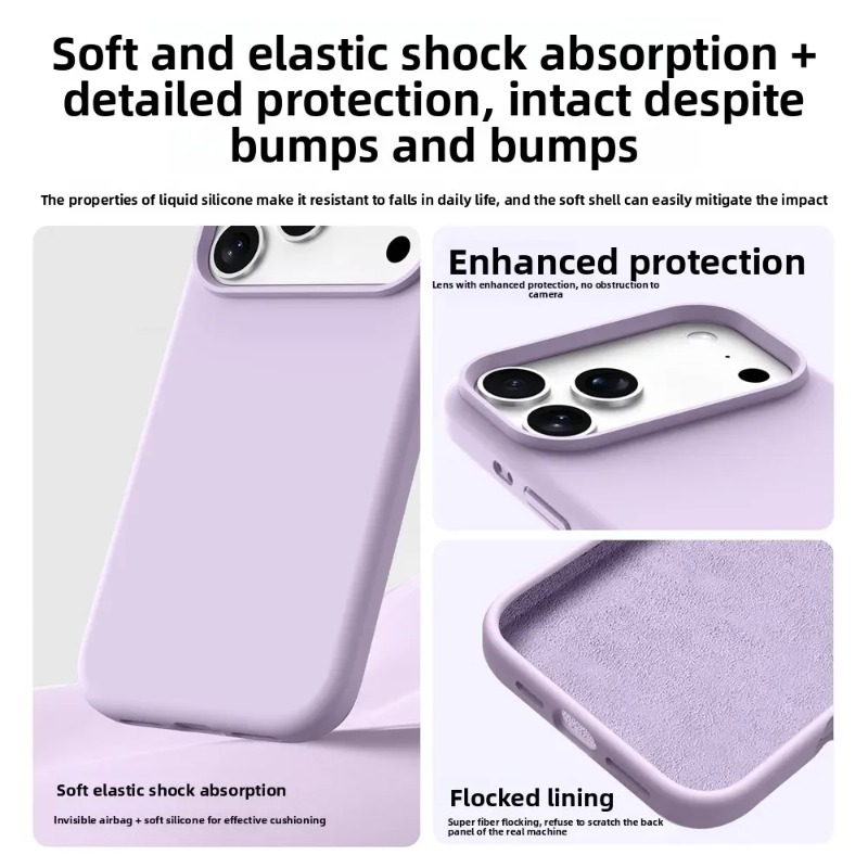 액상 실리콘 마그네틱 아이폰17프로맥스 16 15 14 - Liquid Silicone Magnetic Phone Case 리뷰 및 가격