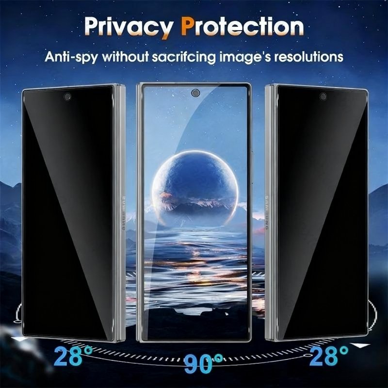삼성 갤럭시 Z 폴드7 케이스용 프라이버시 글라스 4개 - Anti Spy Privacy Glass Case 리뷰 및 가격